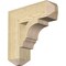 Ekena Millwork Balboa Craftsman Rough Sawn Bracket, Douglas Fir, 4"W x 14"D x 14"H BKT04X14X14BOA04RDF - alternate 1
